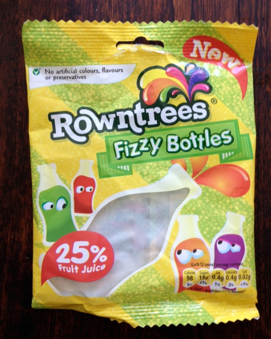 Rowntrees Fizzy Bottles